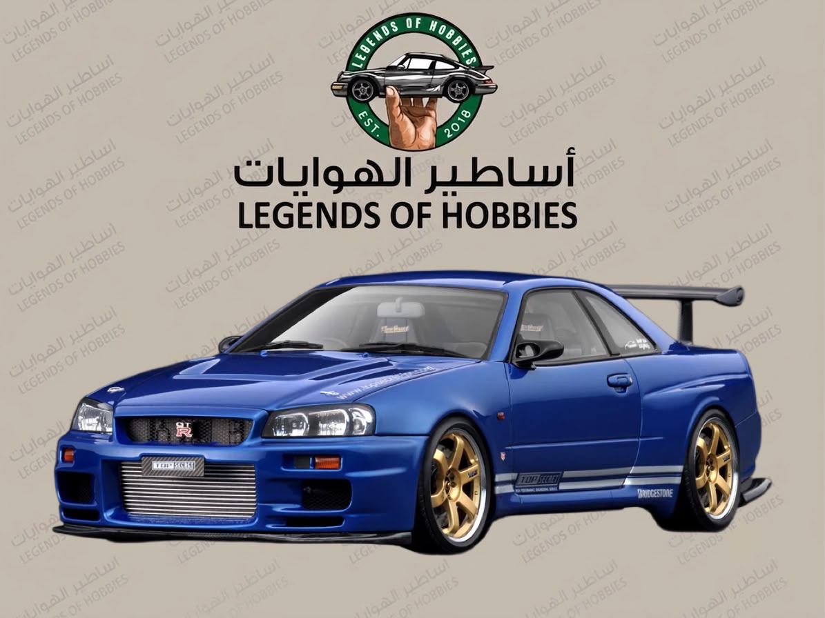 Ignition Model Nissan Skyline (R34) Top Secret 1:18